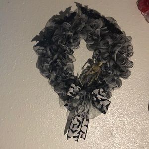 Homemade Mesh Wreath